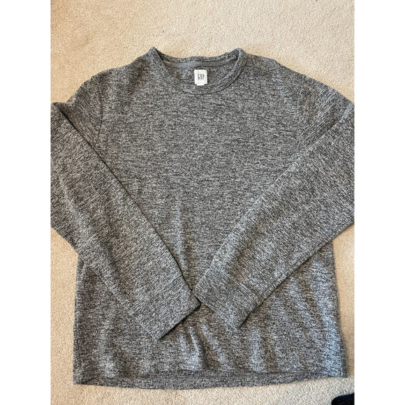 Men's GAP Sweater Heather Grey Size Medium - Picture 1 of 2